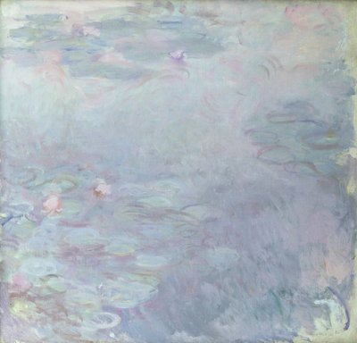 Lichtgekleurde Nymphaea door Claude Monet