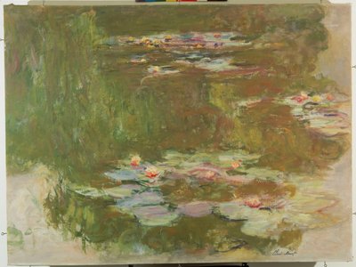 Lelievijver door Claude Monet