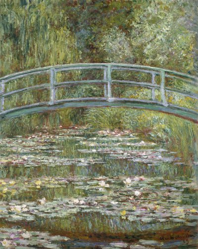 De Waterlelievijver door Claude Monet