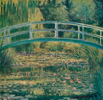 De Waterlelievijver, 1899 door Claude Monet