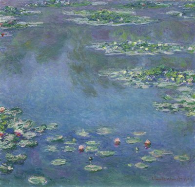 Waterlelies door Claude Monet