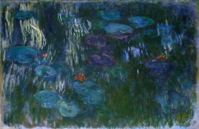 Waterlelies, 1916-19 door Claude Monet