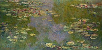 Waterlelies, 1919 door Claude Monet