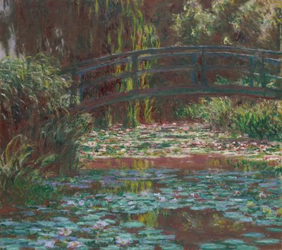 Waterlelievijver door Claude Monet