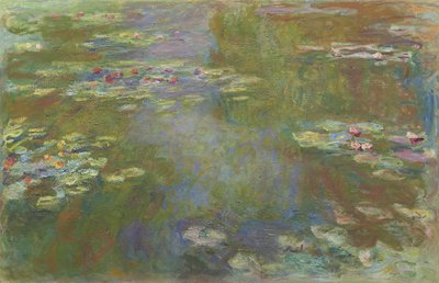 Waterlelievijver door Claude Monet