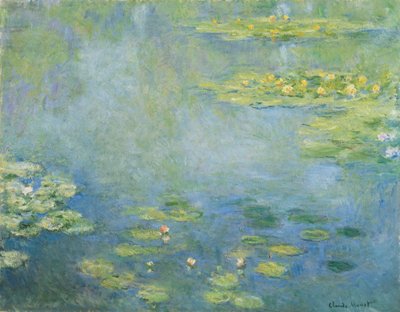 Waterlelies door Claude Monet