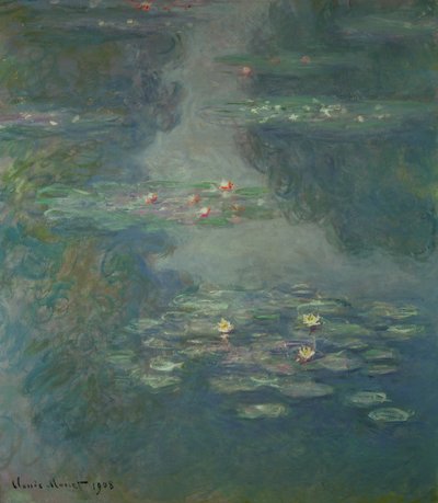 Waterlelies door Claude Monet