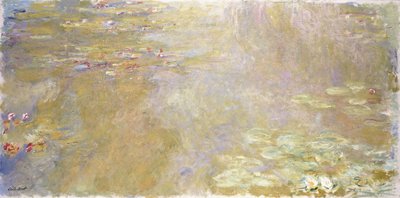 Waterlelievijver door Claude Monet