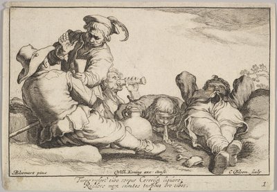 Pleziertjes van Bezigheid door Cornelis Bloemaert