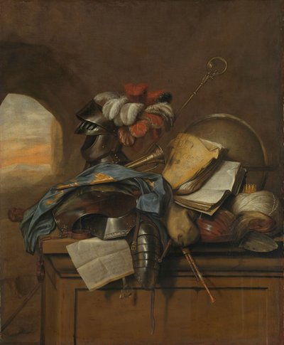 Vanitas Stilleven door Cornelis Brisé