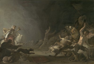 Een Heksen Sabbat door Cornelis Saftleven