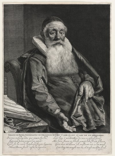 Gellius de Bouma door Cornelis de Visscher