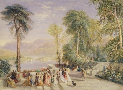 Windermere tijdens de regatta door David Cox