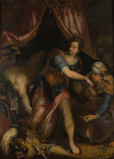 Judith met het hoofd van Holofernes door Denys Calvaert