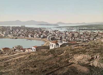 Haven van Piraeus, 1905 door Detroit Publishing Co.