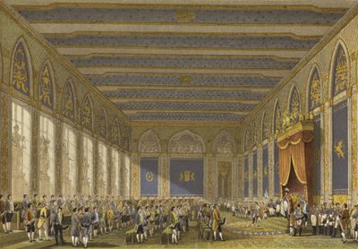 Opening van de Staten-Generaal, Brussel, 1815 door Dutch School