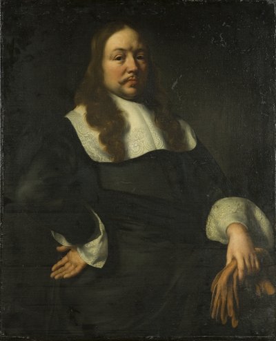 Portret van een man door Dutch School