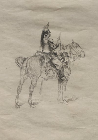 De Cavalerist door Edouard Detaille