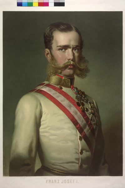 Keizer van Oostenrijk Franz Joseph I door Eduard Kaiser