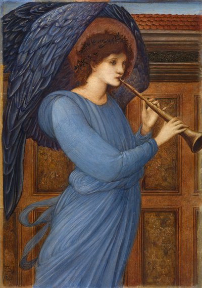 De Engel door Edward Coley Burne Jones