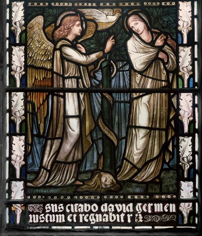 De Aankondiging door Edward Burne Jones