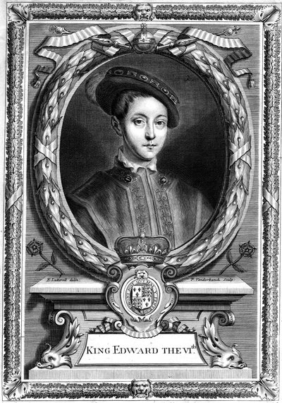 Edward VI, koning van Engeland door Edward Lutterell