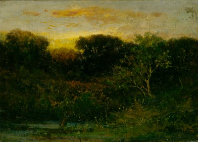 Zonsopgang, n.d. door Edward Mitchell Bannister