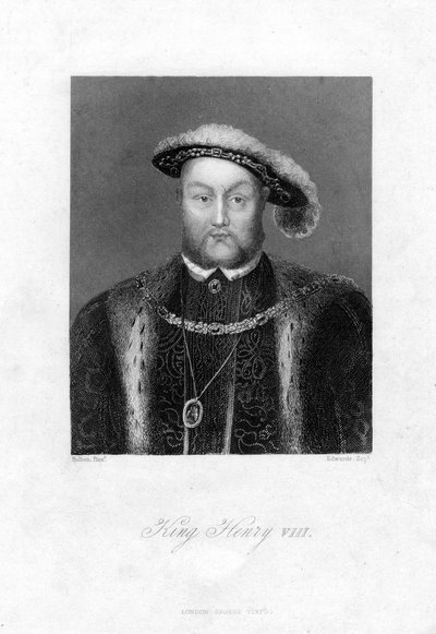 Hendrik VIII van Engeland, 1491-1547 door Edwards