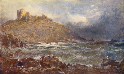 Kasteel van Criccieth door Edwin Hayes