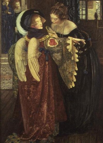 De tedere aanraking door Eleanor Fortescue Brickdale