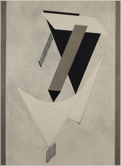 Proun door Eliezer Markowich Lissitzky