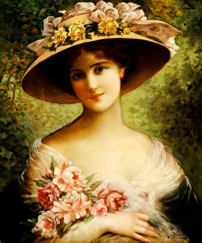 De fantasiehoed door Emile Vernon