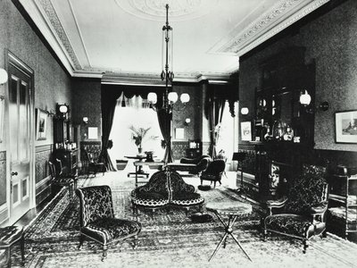 18 Addison Road: salon, 1890 door English Photographer