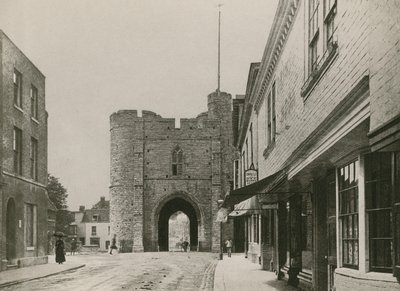 Poort, Canterbury door English Photographer