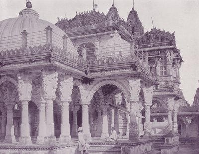 Hathi Singhs Tempel, Ahmedabad door English Photographer