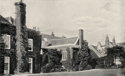 Huis van Henry James (1843-1916) in Rye door English Photographer