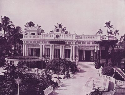 Jain Tempeltuin, Calcutta door English Photographer