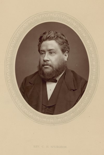 De Eerwaarde Charles Haddon Spurgeon door English Photographer