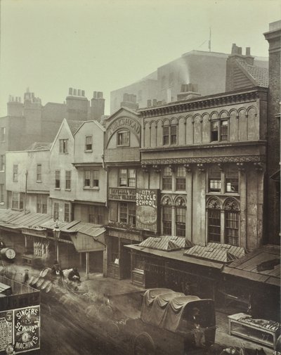 Turks Head, Aldgate, Londen, 1883 door English Photographer