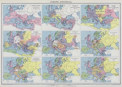 Europa, historisch door English School