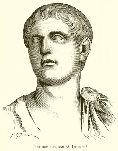 Germanicus, Zoon van Drusus door English School