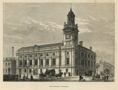 Holborn Stadhuis, Londen door English School