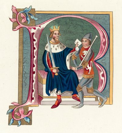 Koning Edward II door English School