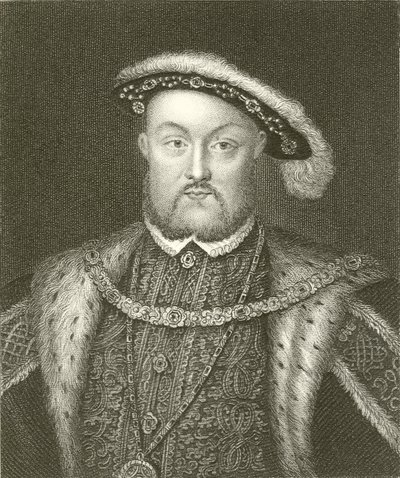 Koning Henry VIII door English School