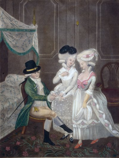 Dames van Plezier, 1781 door English School