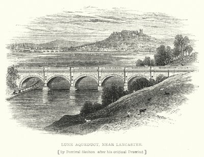 Lune Aquaduct, nabij Lancaster door English School