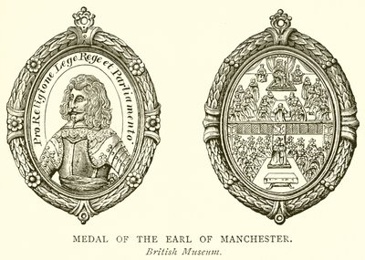 Medaille van de Graaf van Manchester door English School