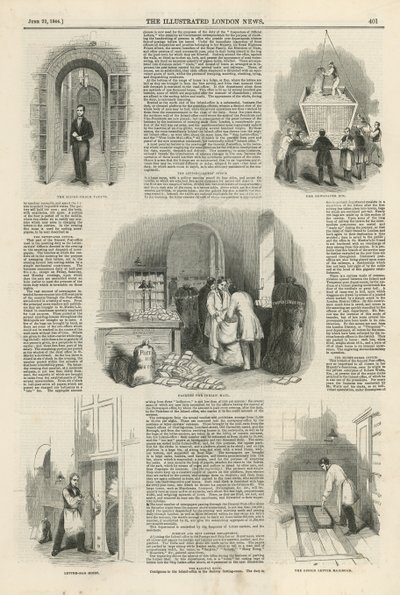 Pagina uit de Illustrated London News door English School