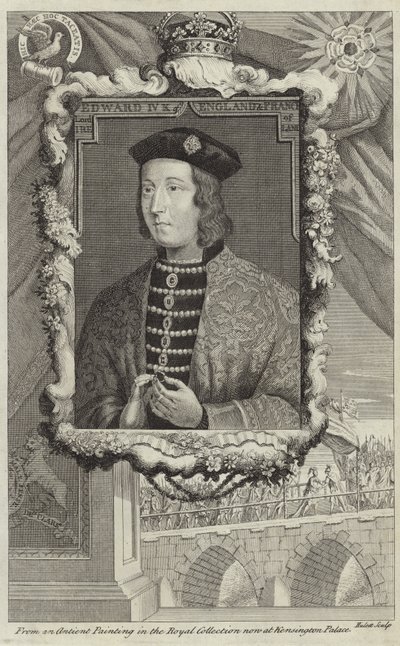 Portret van Eduard IV van Engeland door English School