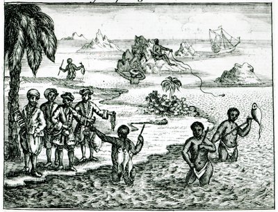 De Hottentot Manier van Vissen door English School